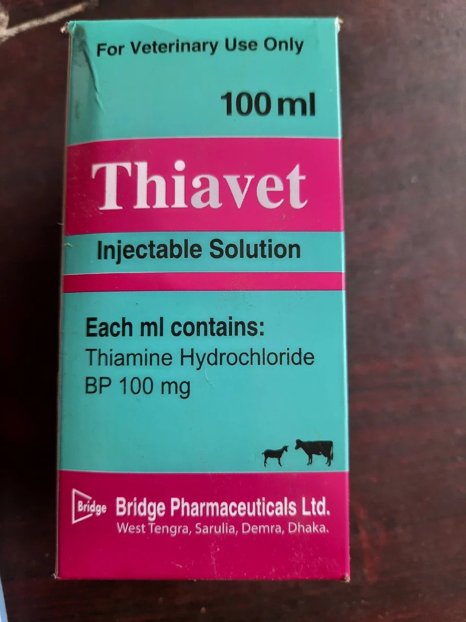 Thia vet -INJECTABLE (100ML)